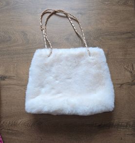 Plush handbag
