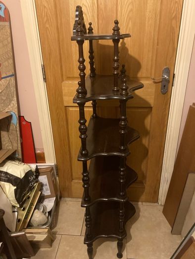Victorian French ornate bookcase