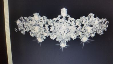 Bride's Designer Crystal Head Piece