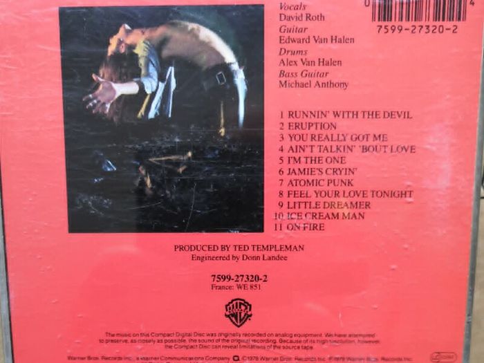 Van Halen - Van Halen CD
