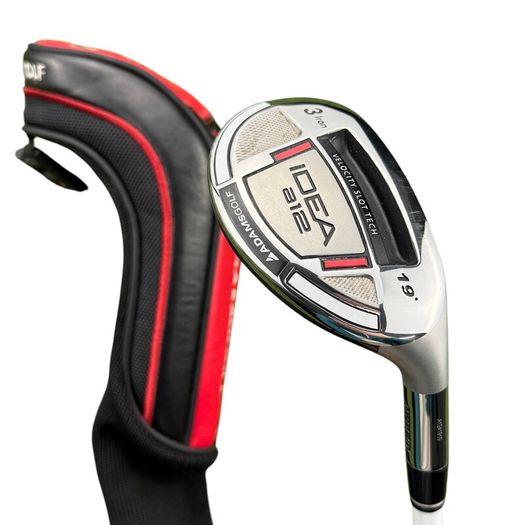 Adams Idea A12 Hybrid / #3 19 Degree / VTS Proforce Red 75HS Stiff