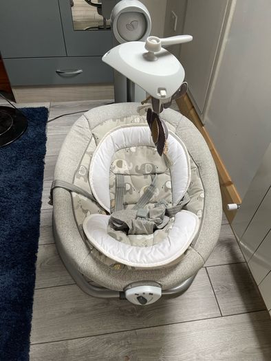 Joie Serina Swivel Baby Swing Elephant Duo