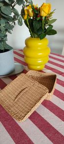 Rattan basket.