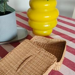 Rattan basket.