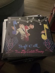 Soft Cell non stop ecstatic dancing blue vinyl