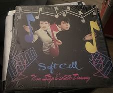 Soft Cell non stop ecstatic dancing blue vinyl