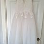John Rocha Ivory White Flower Girl/Communion/Occasion Dress age 5 Image 4