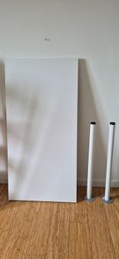 IKEA Lagkapten table and 2 Adils legs