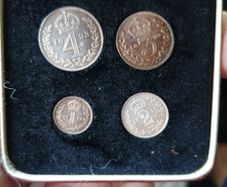 1893 Prooflike Maundy Coin Set
