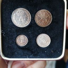 1893 Prooflike Maundy Coin Set