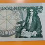 Bank of England One Pound Unc banknote Queen Elizabeth II Image 2