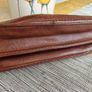 Italian Adpel Leather Clutch Organiser Bag Image 4