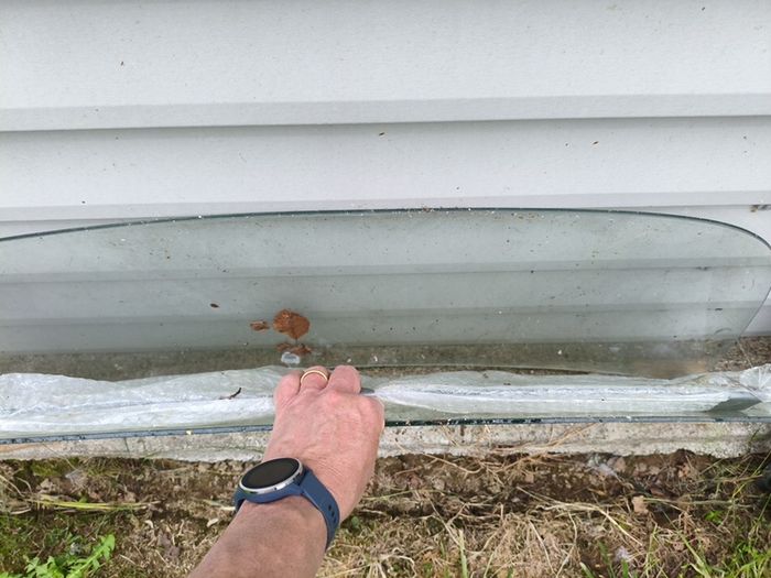 VW Beetle windscreen