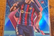 2022-23 Topps Finest UEFA UCL #8 Pedri Blue/Aqua Vaporwave Refractor 067/250 - free standard postage