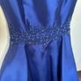 confirmation dress age 11 , blue , beading . Image 9