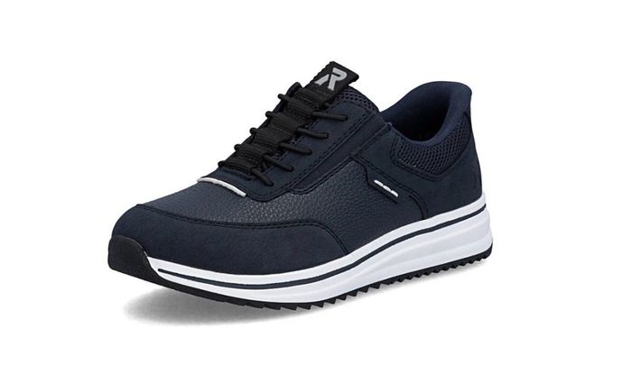 Rieker L5850-14 Navy & White H Fit Sneakers Size 8