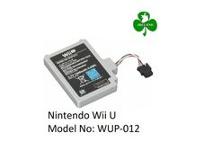 For Nintendo Wii U Remote Controller Gamepad Internal Battery 1500mAh WUP-012