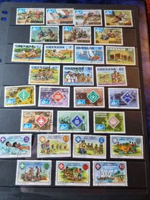 Stamp lot 1438 Scouts