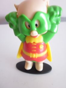 2023 Burger King Jr Meal Toy Warner Brothers 100 Anniversary Porky Pig Robin DC