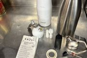 Kayser INOX 1.0L Professional Stainless Steel Cream Whipper (Complete Set) + Spare Body