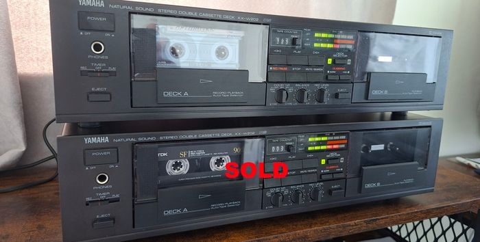 Yamaha KX-W202 RS Double Tape Deck (1 left)