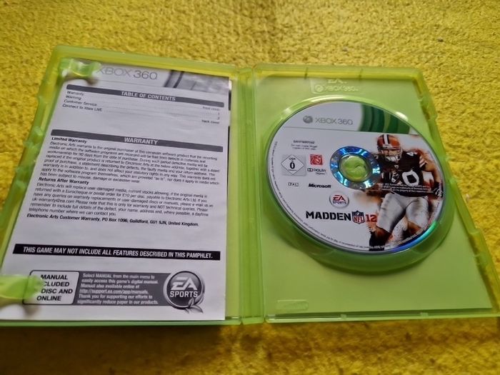 Madden 12 2012 xbox 360 games Original