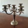 Antique silver candleabra Image 2