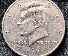 USA 2002 P Kennedy Half Dollar Coin