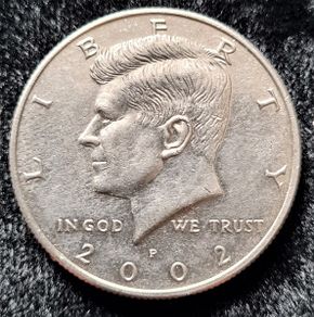 USA 2002 P Kennedy Half Dollar Coin
