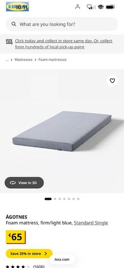 Kura Ikea Bed & Matching Mattress