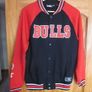 Official NBA Basketball Chicago Bulls Varsity Primark Jacket Size S Image 2