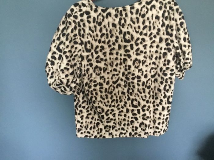 Wyse London leopard print top