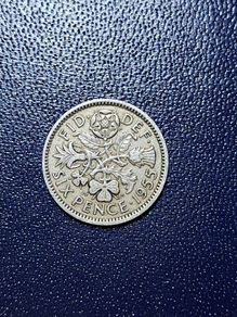 United Kingdom Six pence coin