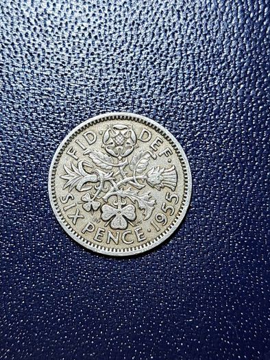 United Kingdom Six pence coin