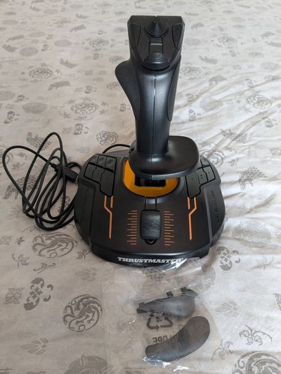 Thrustmaster T16000M FCS - Ambidextrous Flight Control System with H.E.A.R.T HallEffect AccuRate Technology for PC