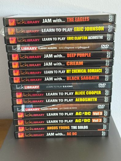 Lick Library Guitar DVDs