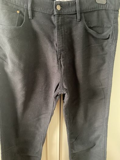 M&S Collection Men's Black Regular fit Chinos 36R