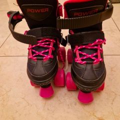 Roller skates size uk13 - uk 2 with protection set