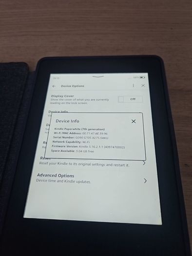 Kindle Paperwhite 7th Gen without Ads