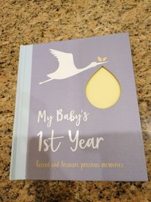 Baby First Year Hardback Book