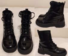 Black Patent Boots
