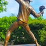 Banksy "Flower Thrower" - Bronze, Marble, Signed Image 7