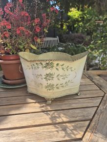Vintage plant holder/container