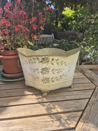 Vintage plant holder/container