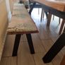 Nice Diner table with 5 chairs and bench Image 6
