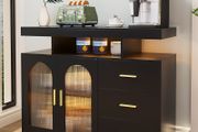 Led Larger Sideboard Cabinet 100cm