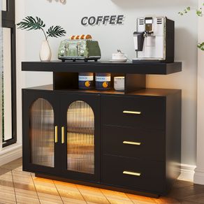 Led Larger Sideboard Cabinet 100cm