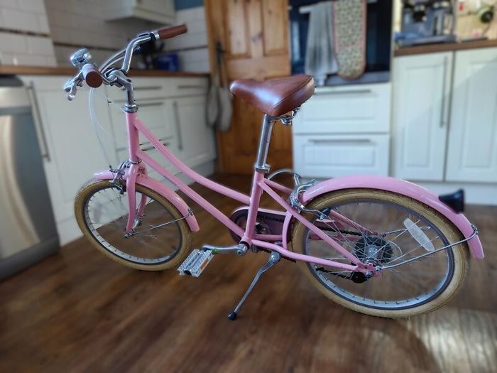 Bobbin Gingersnap 20 Inch Kids Bike Blossom Pink