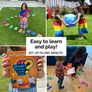 Giant Board Game  Kids & Family Outdoor Garden Activity Game & Quiz Image 5