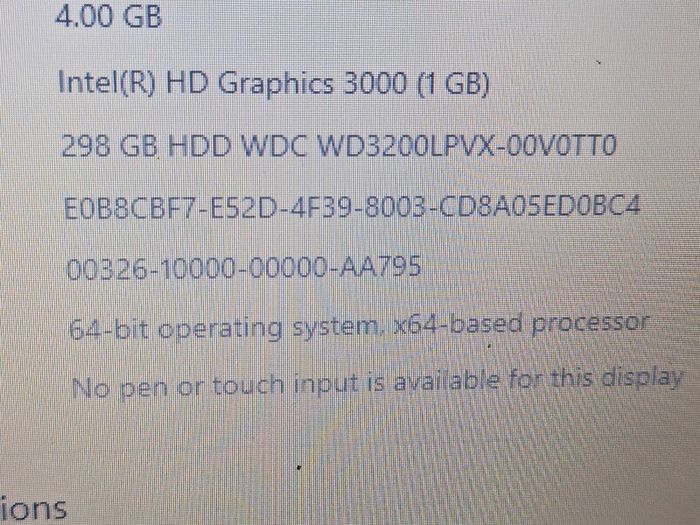 DELL Inspiron N4050 Intel Core i5-2450M 2.5GHz 4GB Ram  300GB HDD, windows 10 Home, Microsoft Edge, Chrome